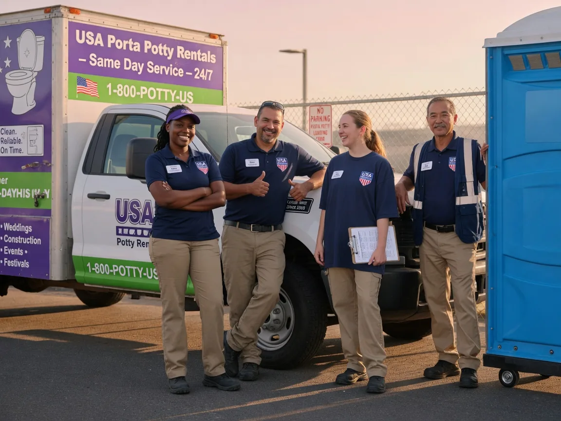 Porta Potty Rental company in Willow Creek, CA